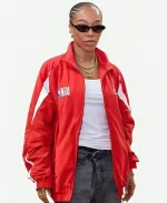 2026 NBA London Game Naomi Ackie Jacket