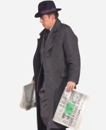 2026 Nicolas Cage Grey Trench Coat