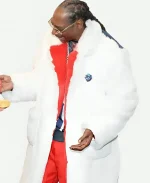 2026 Snoop Dogg White Fur Coat
