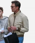 2026 Super Bowl LX Tom Brady Beige Jacket