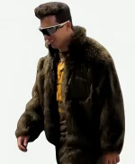 2026 Super Bowl LX Tommy Devito Fur Jacket