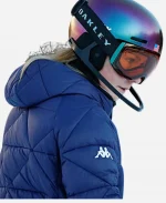 2026 Winter Olympics Milano Cortina Kappa Blue Puffer Jacket
