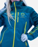 2026 Winter Olympics Team Australia Opening Ceremony Full-Zip Hooded Jacket