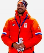 2026 Winter Olympics Team Netherlands Kjeld Nuis Puffer Jacket
