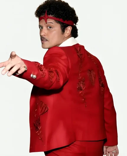68th Grammy Awards 2026 Bruno Mars Red Blazer