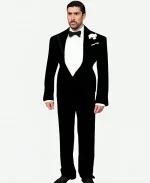 68th Grammy Awards Bad Bunny Black Velvet Suit