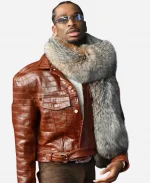 75th All-Star Game Shai Gilgeous-Alexander Leather Jacket