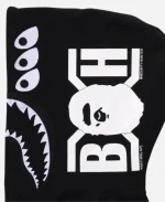 A BATHING APE x Bounty Hunter Hoodie In Black