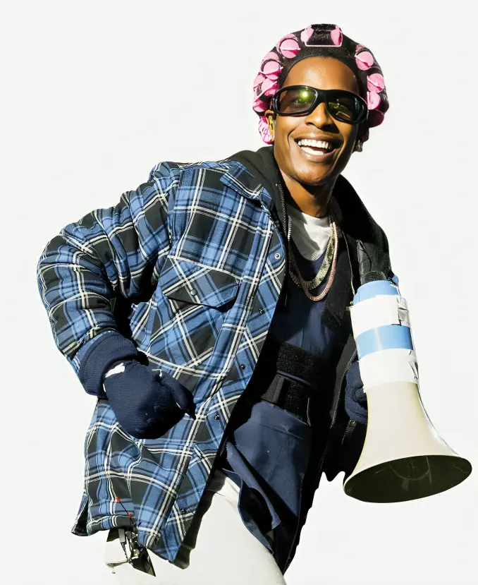 A$AP Rocky Lollapalooza Jacket A$AP Rocky Lollapalooza Jacket