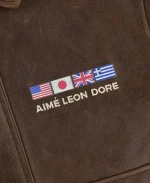 ALD World’s Borough 2026 Leather Flight Jacket