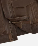 ALD World’s Borough Leather Flight Jacket