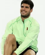 AO 2026 Carlos Alcaraz Nike Green Jacket