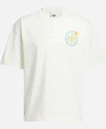Adidas 2026 Basketball Crest White T-Shirt