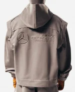 Adidas Bad Bunny x Mercedes Grey Jacket