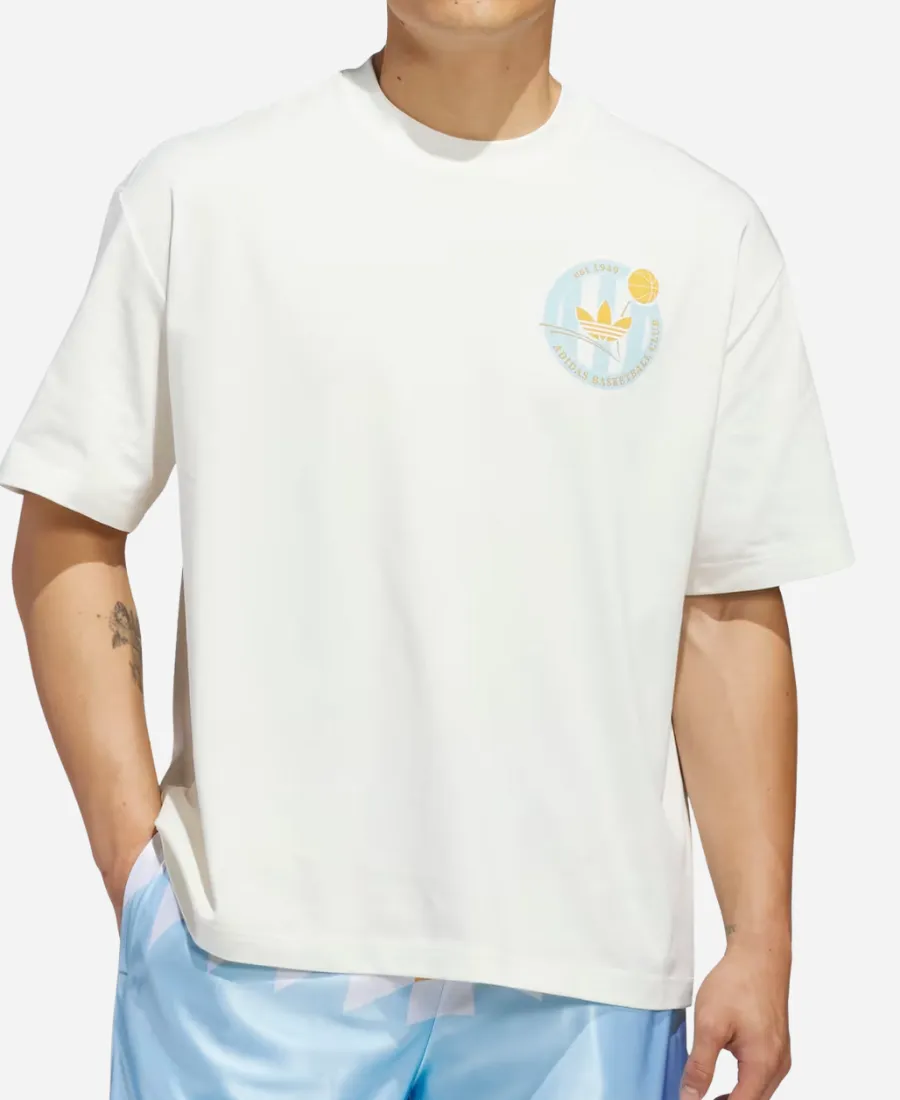 Adidas Basketball Crest T-Shirt Adidas Basketball Crest T-Shirt