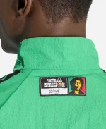Adidas Jamaica Football Federation x Bob Marley Home Anthem Green Jacket