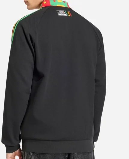 Adidas Jamaica x Bob Marley 2026 Away Anthem Black Jacket 