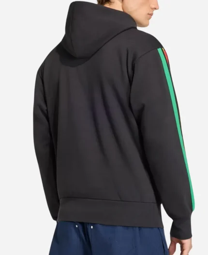 Adidas Jamaica x Bob Marley 2026 DNA Black Hoodie