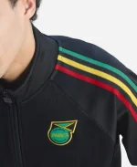 Adidas Jamaica x Bob Marley Originals Track Jacket In Black