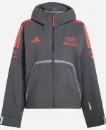 Adidas x Audi Revolut F1 Mechanics Rain Jacket In Black