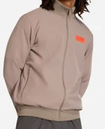 Adidas x Audi Revolut F1 Team Elevated Track Jacket In Sample Brown
