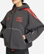 Adidas x Audi Revolut F1 Team Mechanics Rain Hooded Jacket