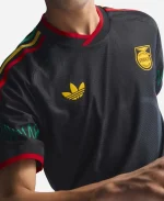 Adidas x Bob Marley 2026 Jamaica 26 Away Authentic Black Jersey