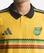 Adidas x Bob Marley 2026 Jamaica Home Authentic Jersey In Yellow