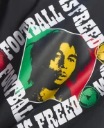 Adidas x Bob Marley Football Is Freedom Black T-Shirt