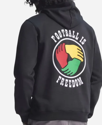 Adidas x Bob Marley Football is Freedom Black Hoodie