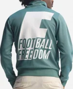 Adidas x Bob Marley Jamaica Football is Freedom Green Full-Zip Track Jacket