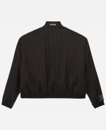 Adidas x Chavarria Pinstripe Track Jacket In Black