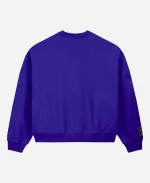 Adidas x Willy Chavarria Star Logo Crewneck In Blue