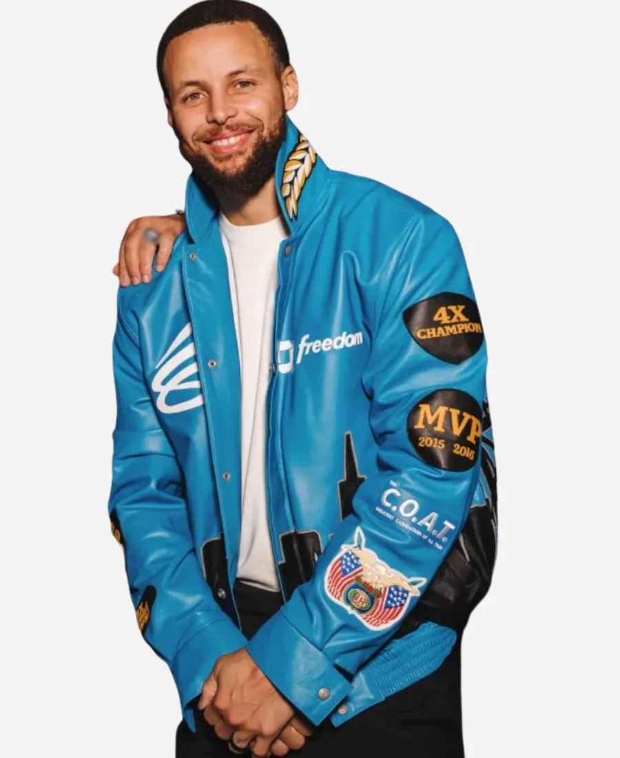 All Star Game 2026 Stephen Curry Blue Jacket All Star Game 2026 Stephen Curry Blue Jacket