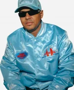 Alofoke Bad Bunny x Super Tazón Light Blue Starter Jacket