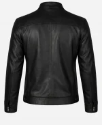 Angelo Doyle Black Leather Jacket