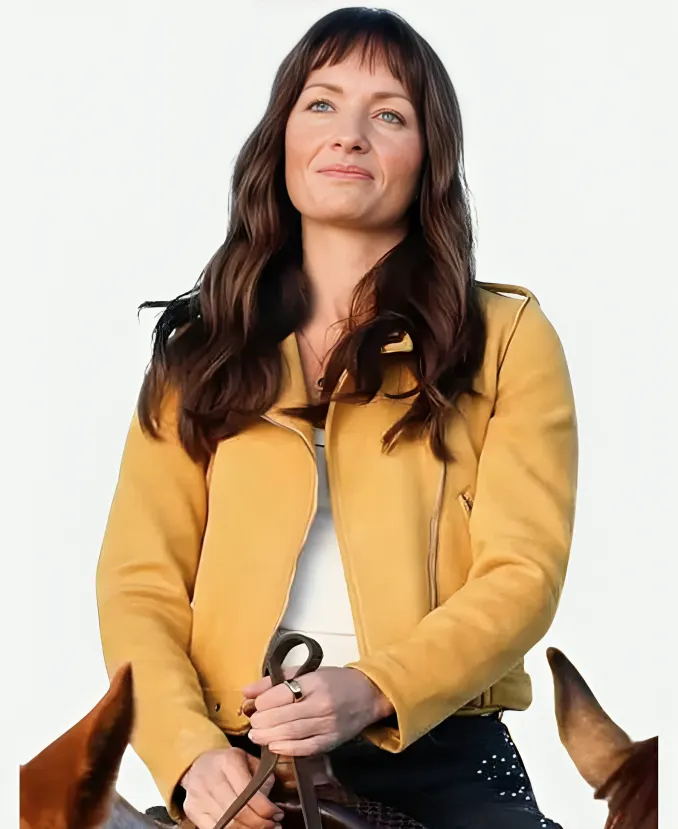 Animal Control S04 Grace Palmer Leather Jacket Animal Control S04 Grace Palmer Leather Jacket