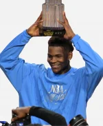 Anthony Edwards NBA All-Star 2026 MVP Blue Top Sweatshirt