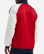 Arsenal Adidas 25-26 Track Top Jacket - Red And White