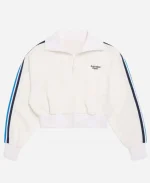 Australian Open Cropped White Jacket