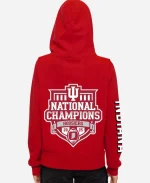Aviator Nation Indiana University National Champion Red Hoodie
