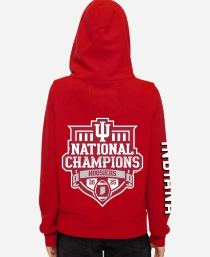 Aviator Nation Indiana University National Champion Red Hoodie