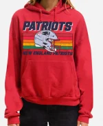 Aviator Nation Patriots Helmet Red Hoodie