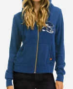 Aviator Nation Seahawks Helmet Zip Hoodie