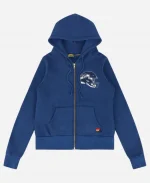 Aviator Nation Seattle Seahawks 2026 Helmet Blue Zip Hoodie