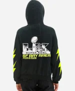 Aviator Nation x Super Bowl LX 2026 Black Hoodie