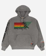 Aviator Nation x Super Bowl LX 2026 Heather Grey Hoodie