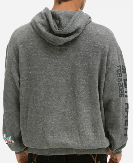 Aviator Nation x Super Bowl LX 2026 Hoodie In Heather Grey