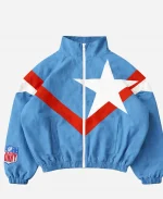 Bad Bunny 2026 Puerto Rico Star Blue Jacket