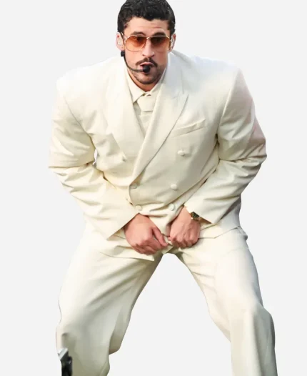 Bad Bunny Super Bowl 2026 Halftime Show Suit